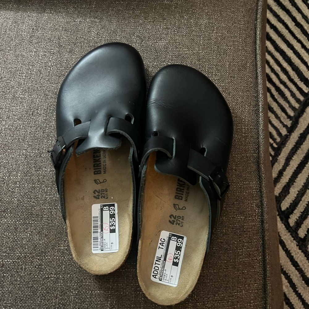 Birkenstock Boston Black Clog - Picture 5 of 5